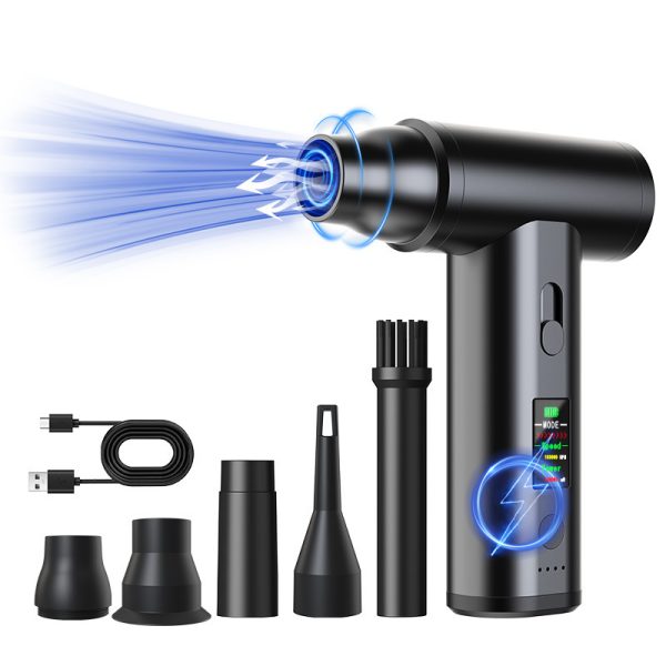 Mini Dust Blower Outdoor Vehicle-mounted Blower Household Rechargeable Handheld Fan