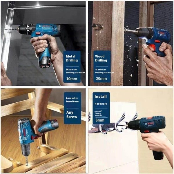 Household Rechargeable Electric Hand Drill Electric Screwdriver