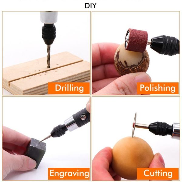 Small handheld electric drill