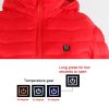New Heated Jacket Coat USB Electric Jacket Cotton Coat Heater Thermal Clothing Heating Vest Men's Clothes Winter