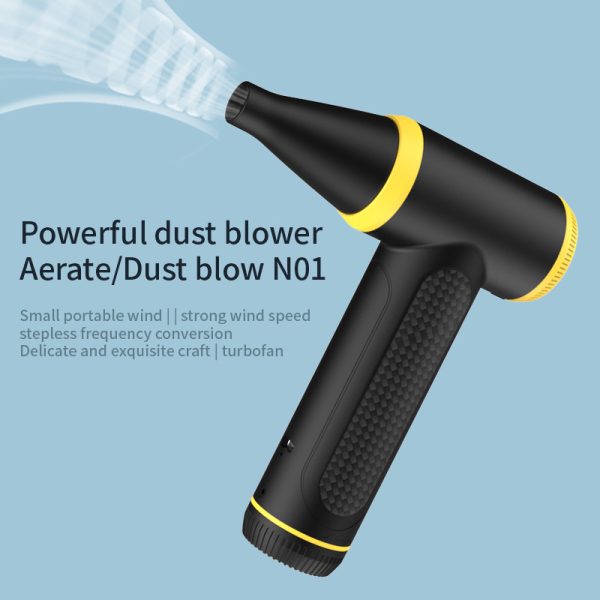Mini Dust Blower Outdoor Vehicle-mounted Blower Household Rechargeable Handheld Fan