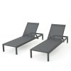 CAPE CORAL KD CHAISE LOUNGE GRY  MP2  SET OF 2
