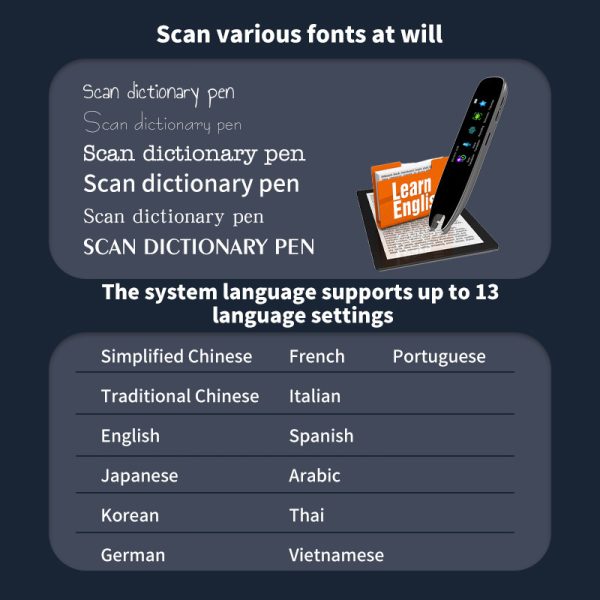 299-inch International Version Offline Translation Pen Scanning Pen Universal