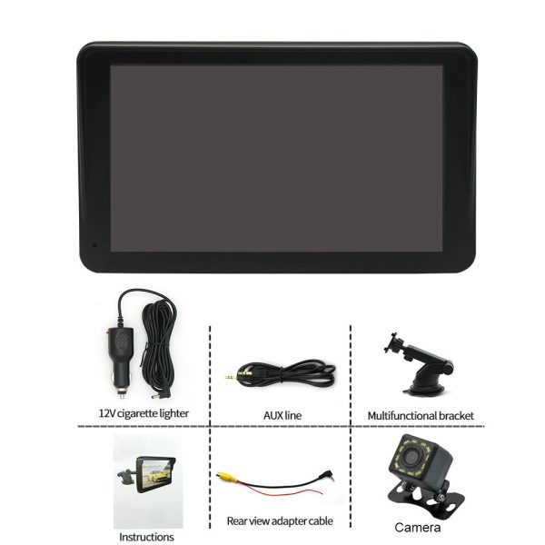 7-inch Portable Wireless Carplay Car Smart Screen MP5 Vehicle Navigation Reversing Player