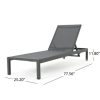 CAPE CORAL KD CHAISE LOUNGE GRY  MP2  SET OF 2