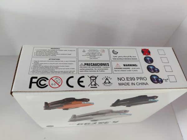 E99 Black Single Camera 2 Battery